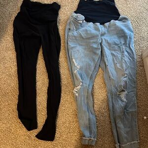 Maternity pants size medium